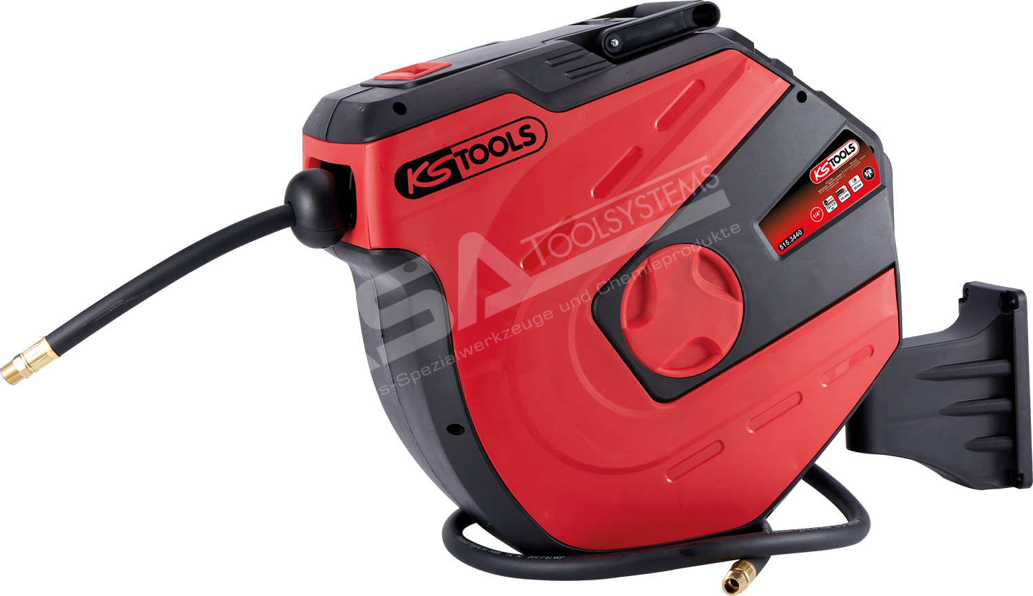 Automatischer Druckluftschlauch-Aufroller, Ø 10mm x 15m – Bild 6