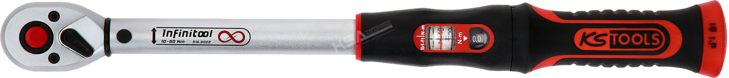 3/8″ INFINITOOL Ratschen-Drehmomentschlüssel, 10-50 Nm – Bild 6