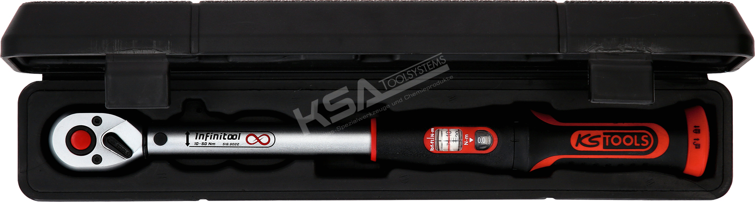 3/8″ INFINITOOL Ratschen-Drehmomentschlüssel, 10-50 Nm – Bild 8