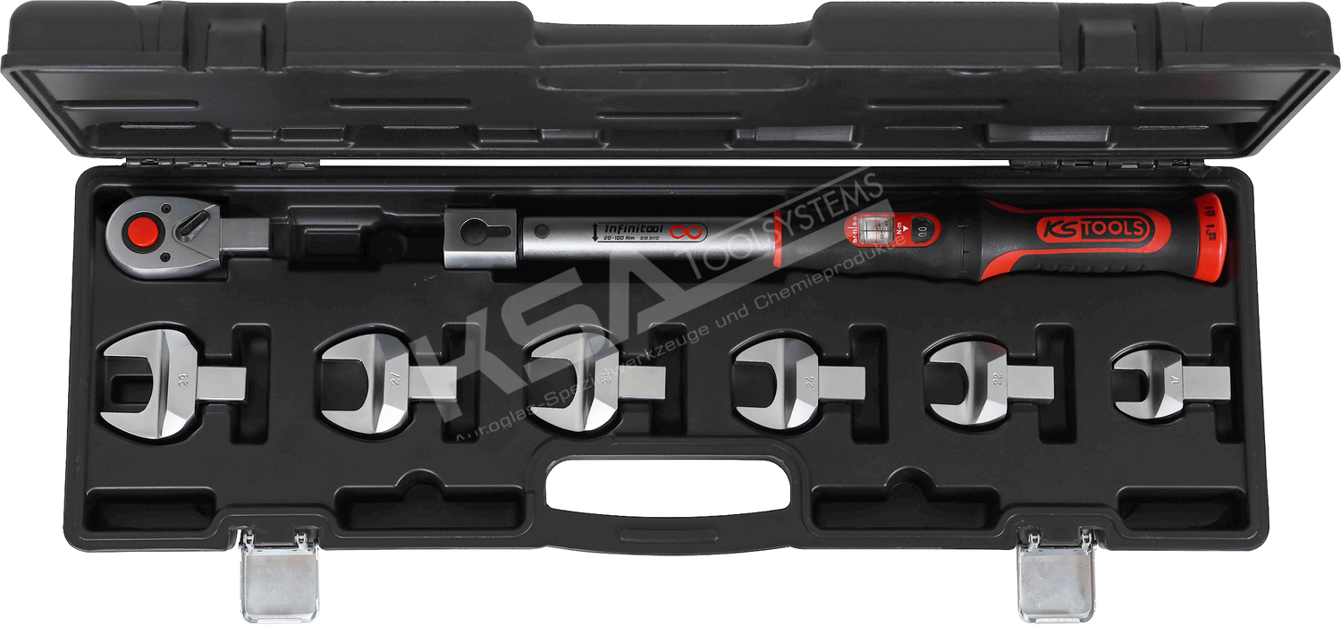 14x18mm INFINITOOL Einsteck-Drehmomentschlüssel-Satz 20-100Nm, 8-tlg – Bild 4