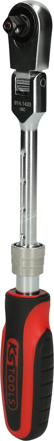 1/4″ SlimPOWER Teleskop-Gelenk-Umschaltknarre, 72 Zahn – Bild 4