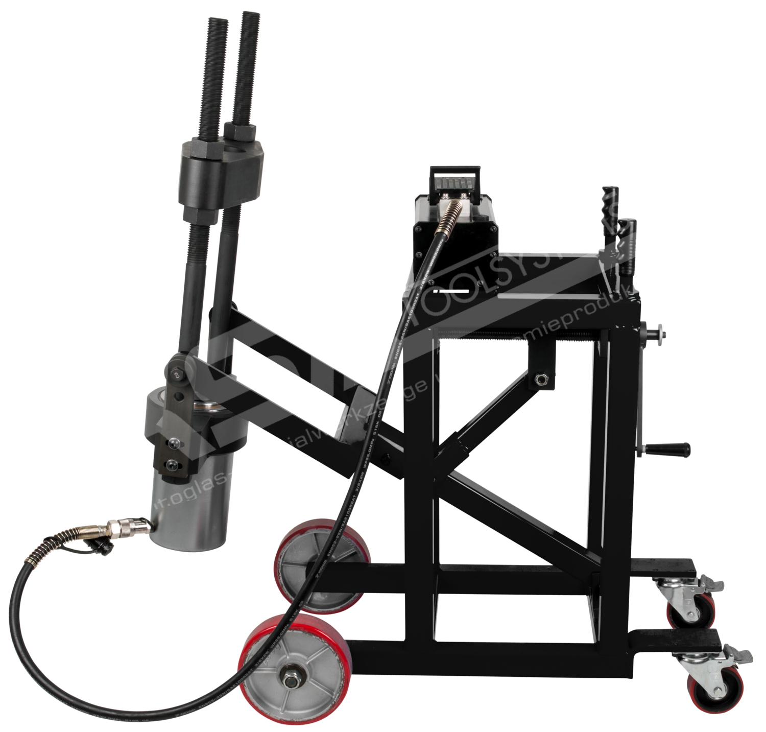 Achsschenkelbolzen-Presse, 75t, mit Hülsen-Satz, 29-tlg – Bild 8