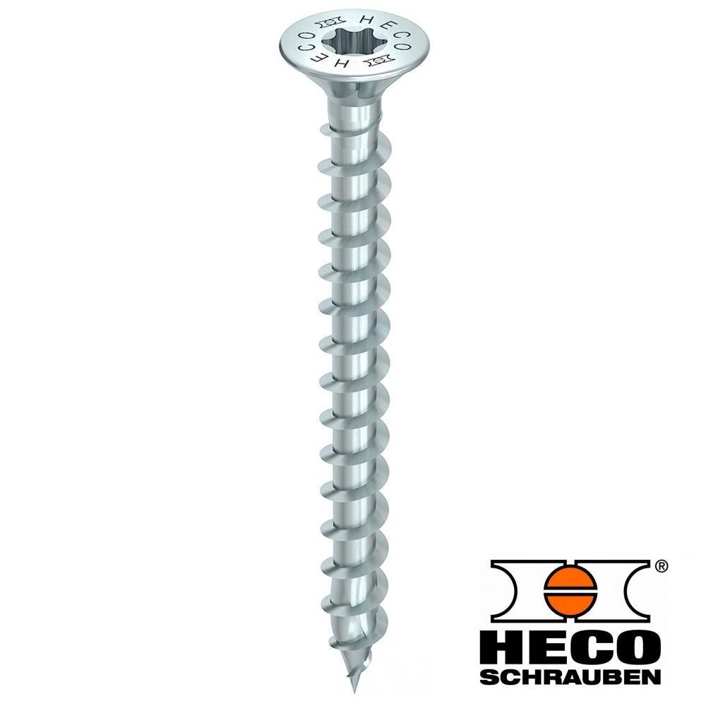 Heco TOPIX-plus Schrauben verzinkt TORX TX-20 Senkkopf 4 x 35 mm 200 Stück