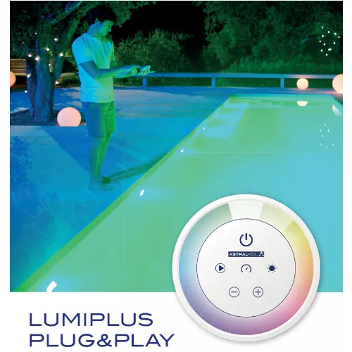 LumiPlus LUMIPLUS PLUG&PLAY PAR56 Astral Pool Scheinwerfer LED Leuchtmittel bunt RGB 2000 lm mit Fernbedienung – Bild 5
