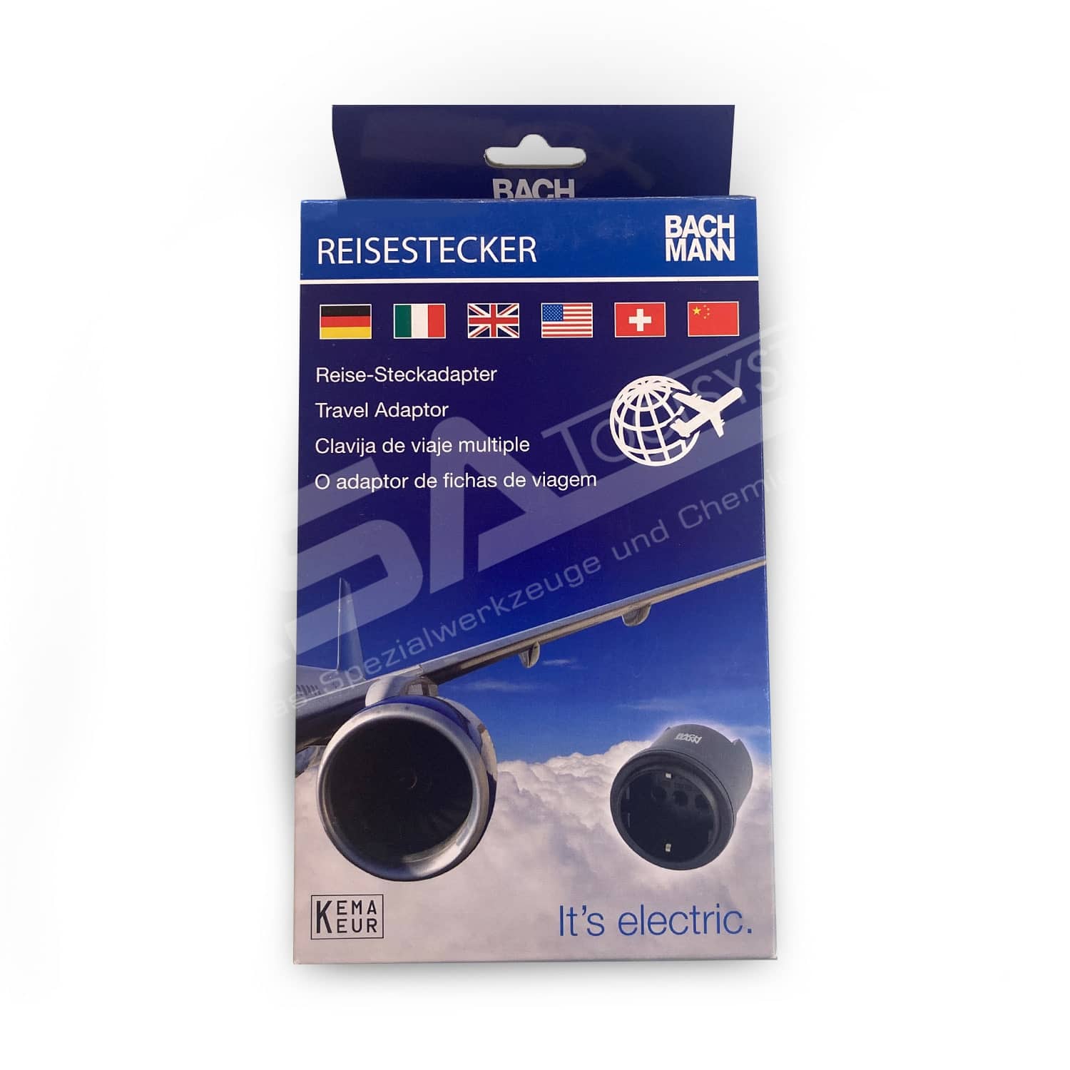 Reise-Steckadapter 6-tlg.