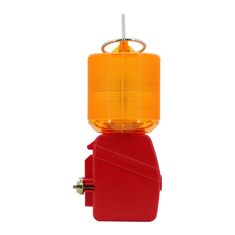 Bauzaunlampe mit 360 Grad Lichtaustritt Schake, gelb oder rot – Bild 4