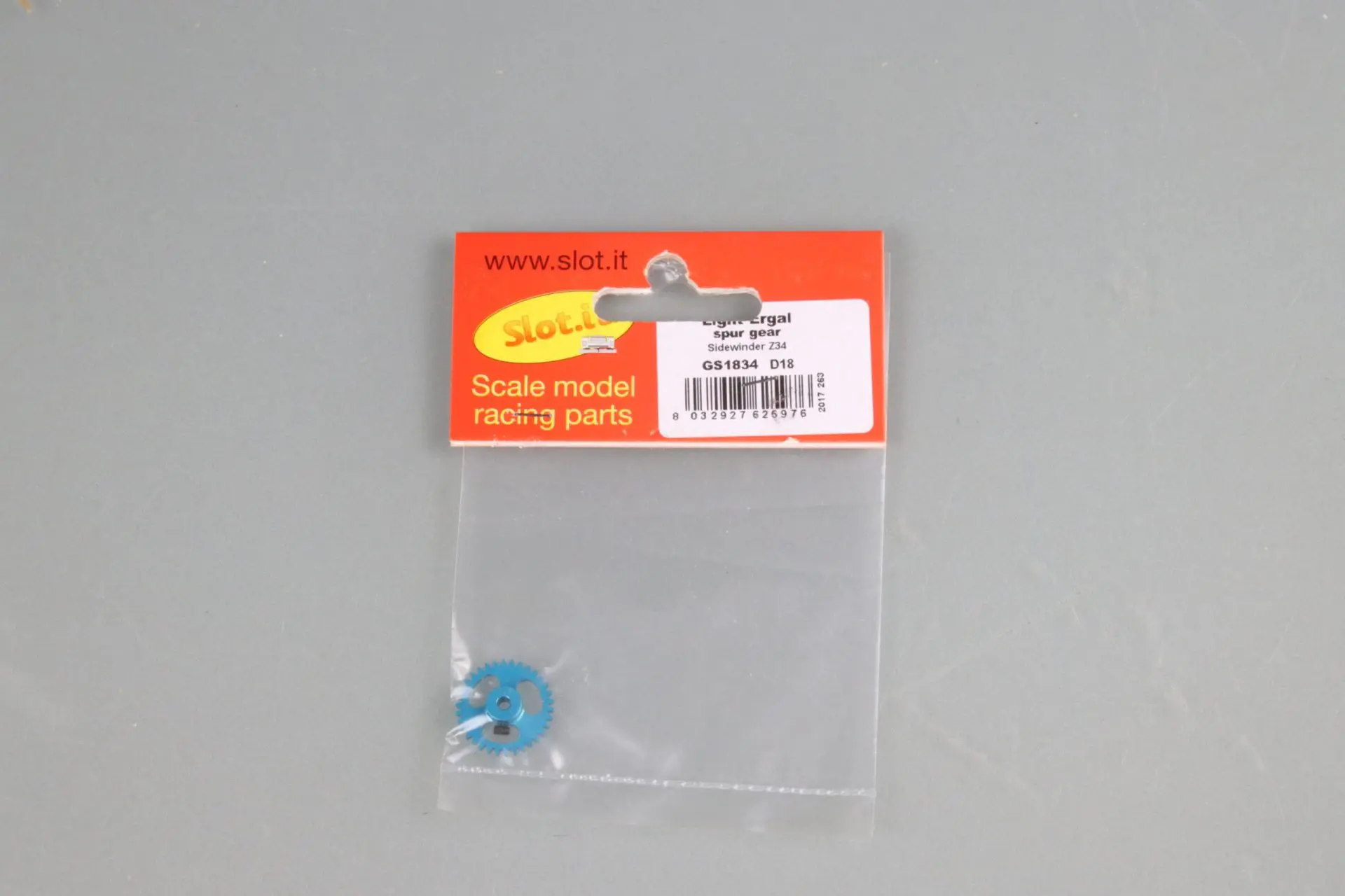 Sidewinder Achszahnrad mit 34 Zähnen – Slot.It GS1834 D18 – Bild 2