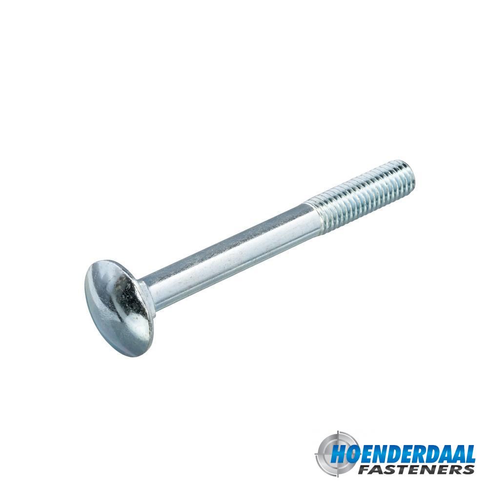 Hoenderdaal Schlossschrauben verzinkt inkl. Nuss Flachrundkopf M10 x 240 mm 25 Stück – Bild 2