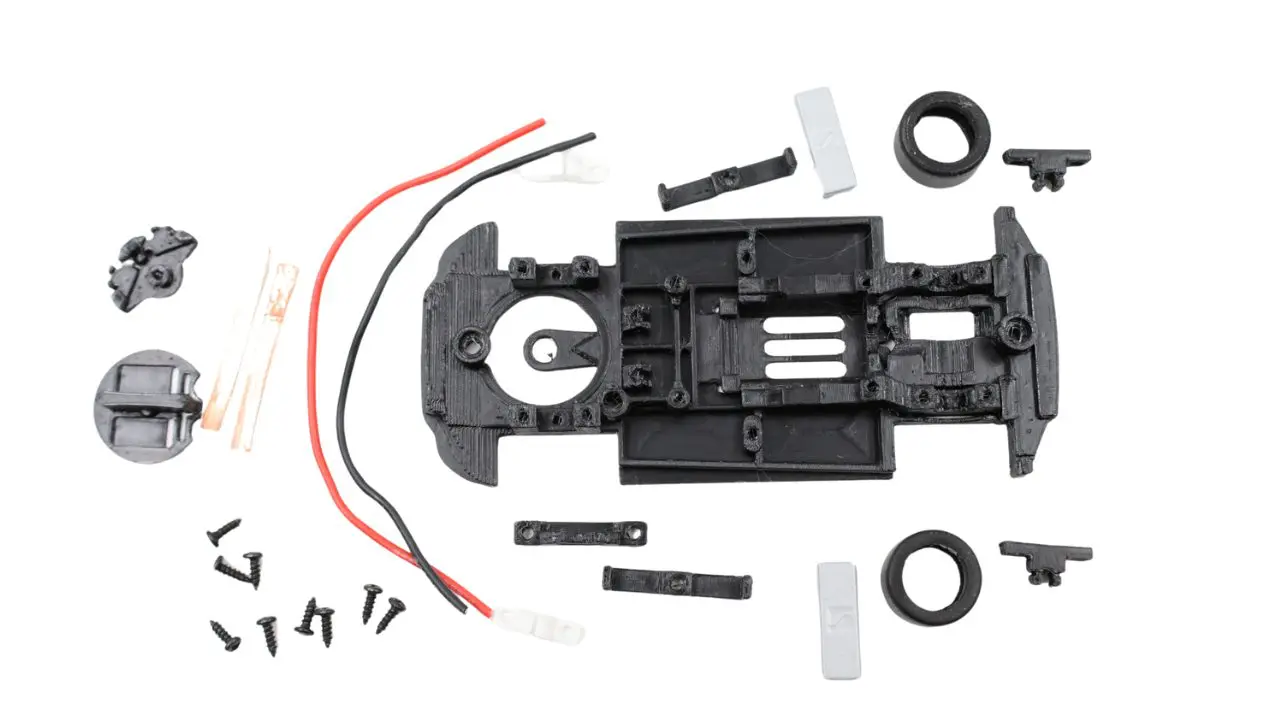 Tuningchassis für Carrera Go Audi R8 LMS GT3 evo II