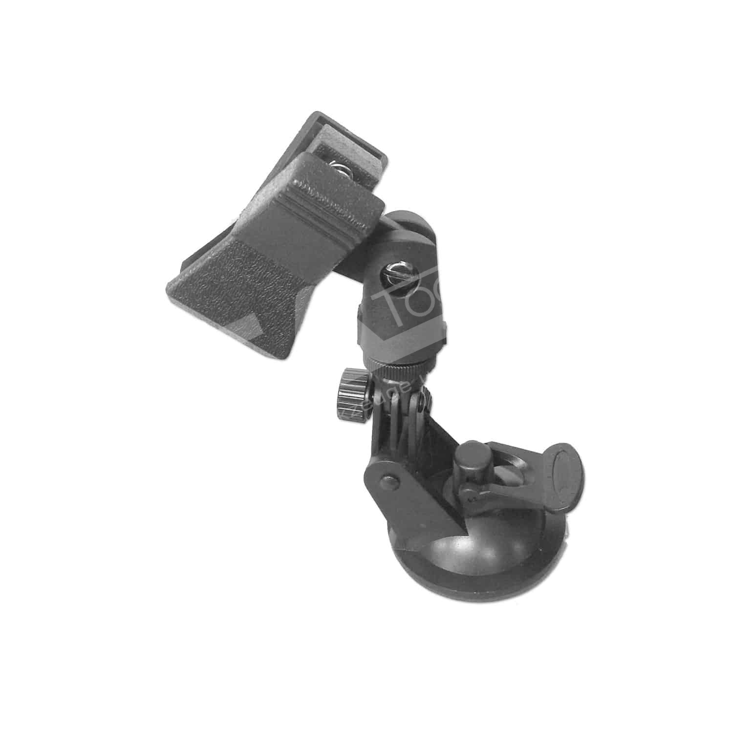 Leuchtenhalter mit flexibler Klemme und Saugnapf