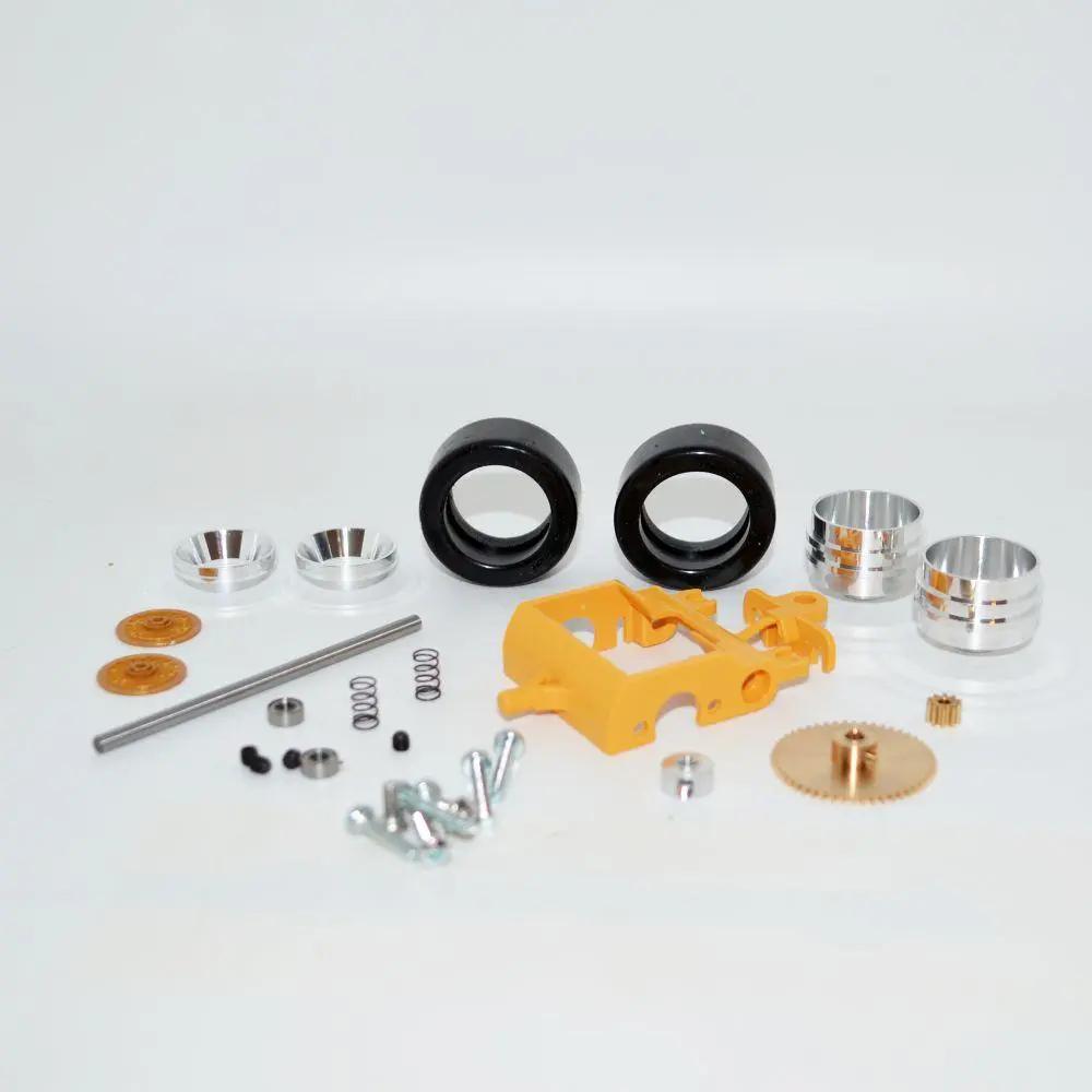 Umbaukit Carrera Digital 124 Ford Capri Turbo komplett Kit Hinterachse – 88568K – Bild 2