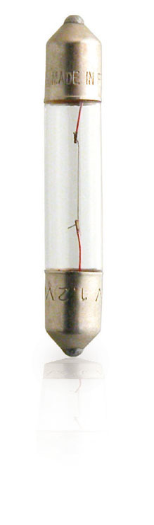 Soffittenlampe 12V/3W Fest T6.2×35 SV6 | Philips 12848