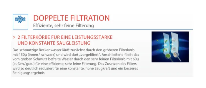 Voyager Filterkorb 60µ Ersatz Filterkorb Zodiac Poolsauger Poolreiniger RE4400 RE4600 RE4700 – Bild 5