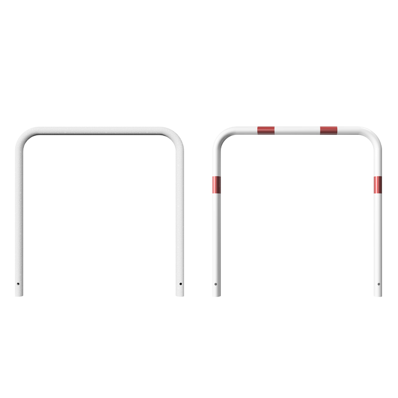 Absperrbügel verzinkter Stahl Ø 48 mm zum Einbetonieren 1000 mm Höhe, 1000-2000 mm Breite