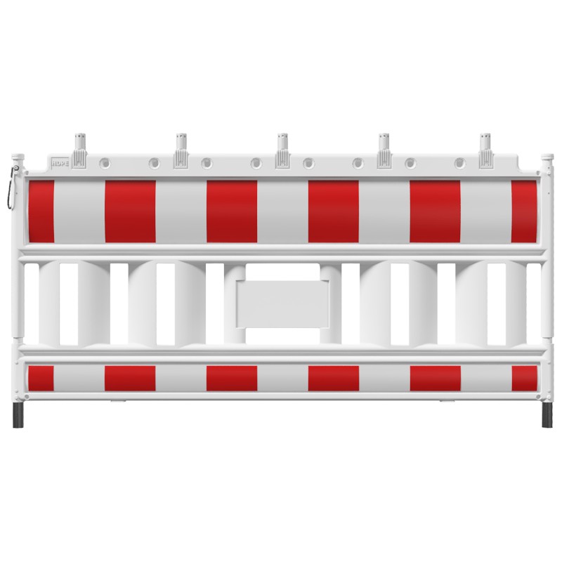 Absperrschrankengitter SET4 Schake, 20 Gitter, 21 TL-Fußplatten auf Twinpalette – Bild 3