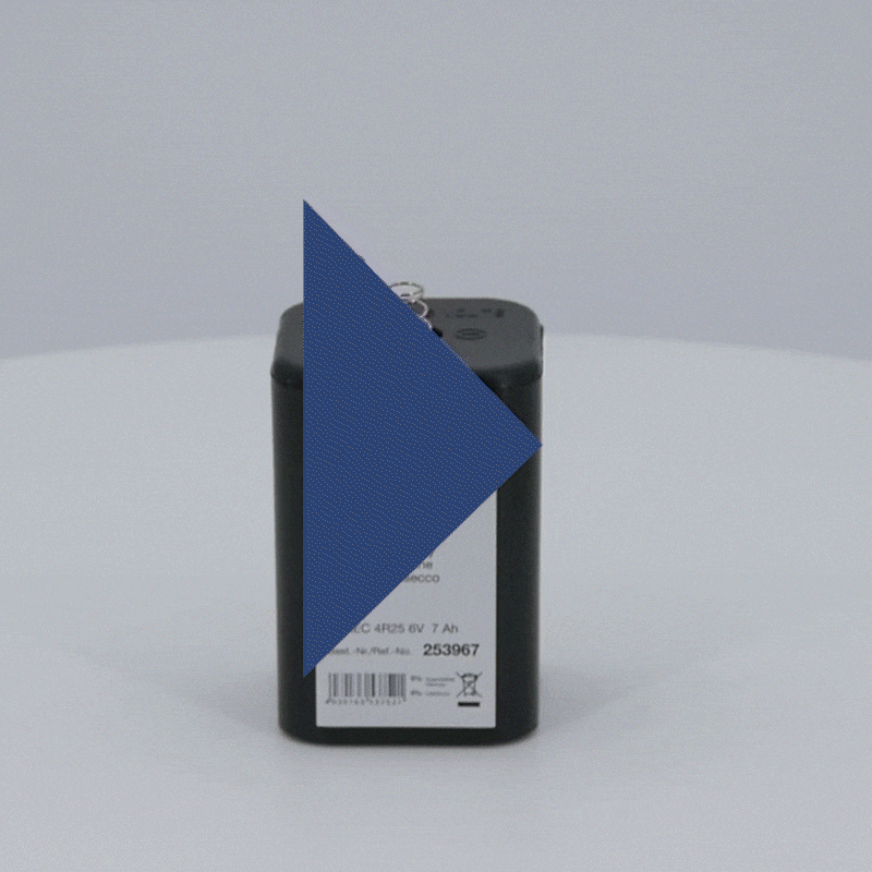 Blockbatterie 6V 7Ah 4R25 von horizont – Bild 4