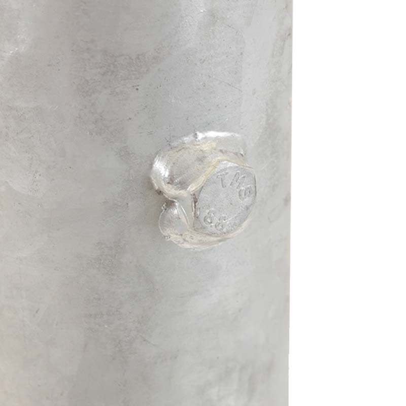 Bodenhülse Ø 76 mm für Absperrpfosten mit Dreikant- und Zylinderschloss – Bild 3