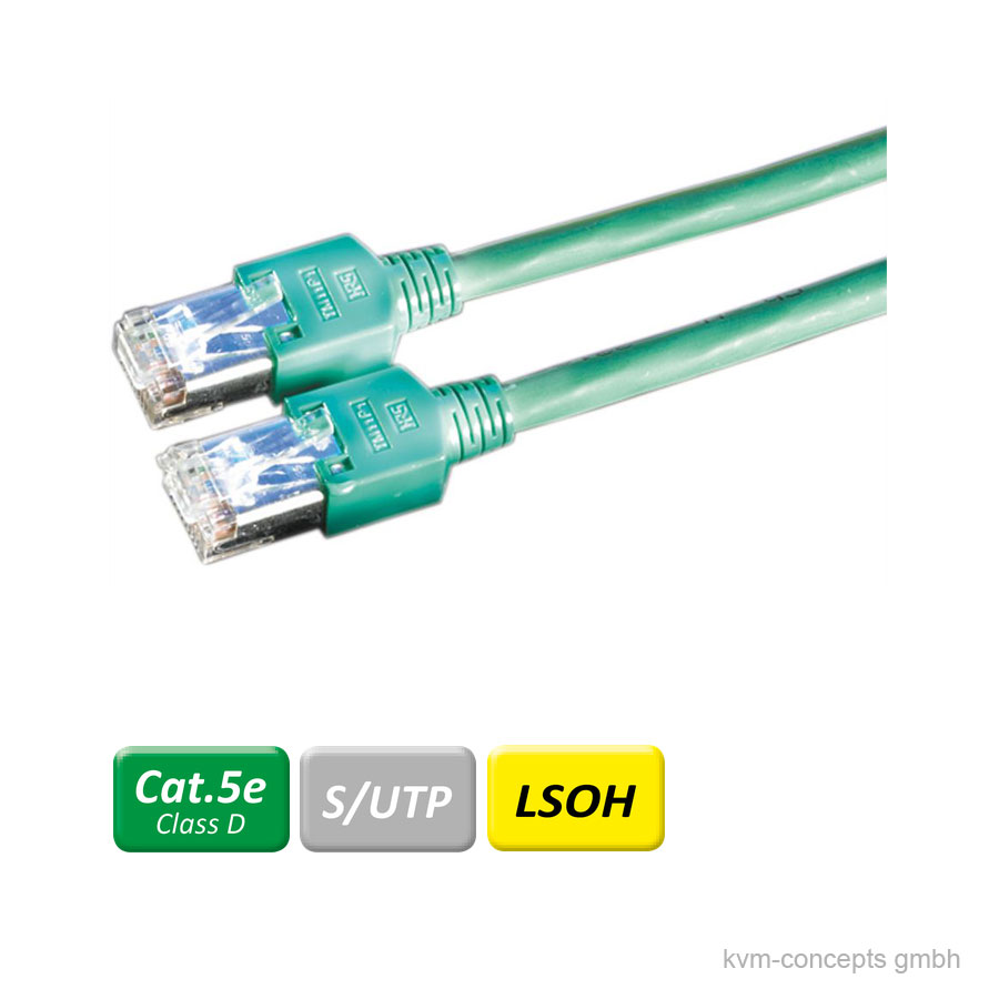 7m DÄTWYLER Patchkabel CAT 5e, grün – Bild 2