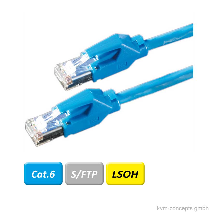 20m DÄTWYLER Patchkabel CAT 6, blau