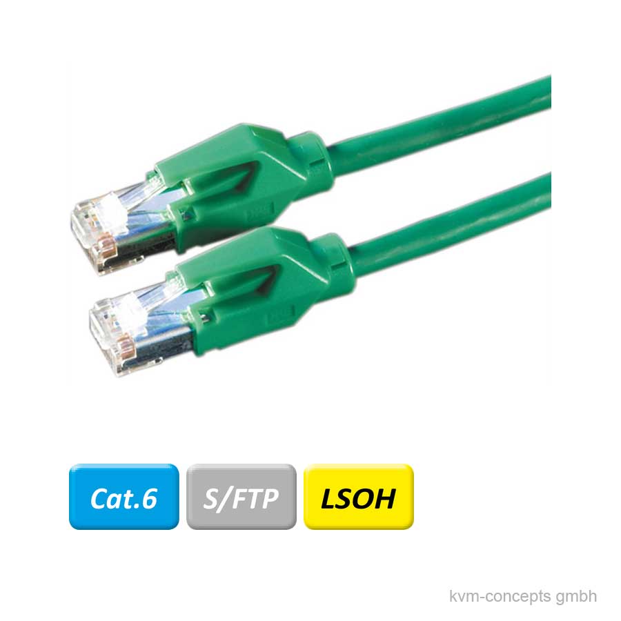 5m DÄTWYLER Patchkabel CAT 6, grün – Bild 2