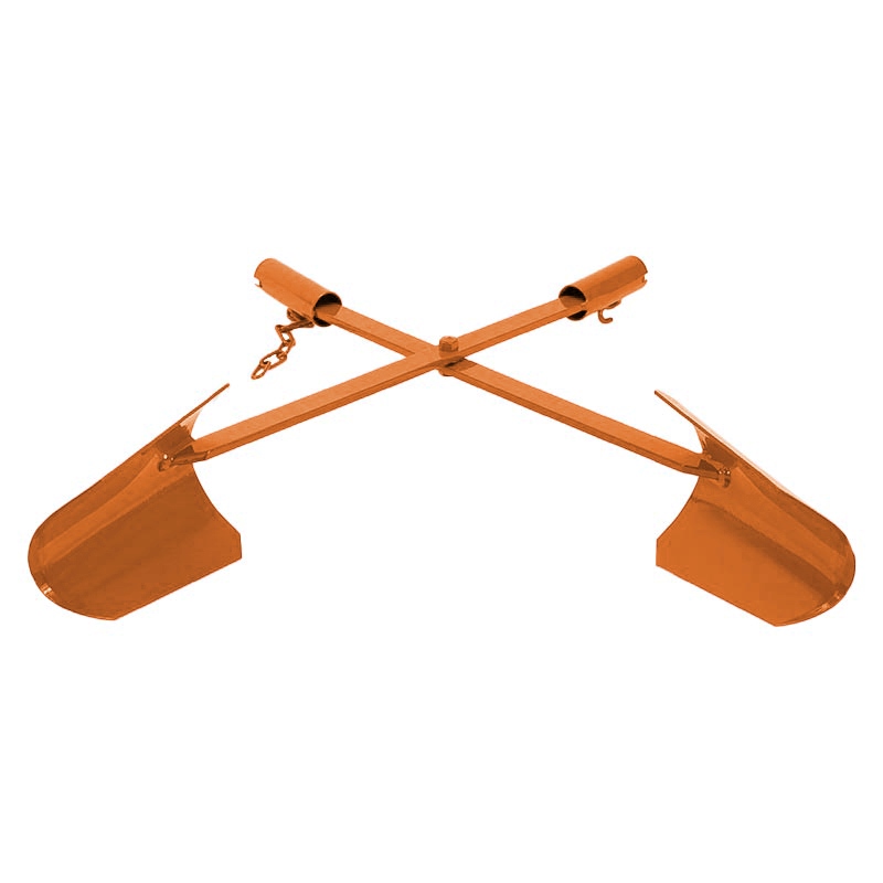 Erdlochausheber aus Stahl mit Hartholzstielen, für Erdlöcher Ø110 bis 280 mm – Bild 6