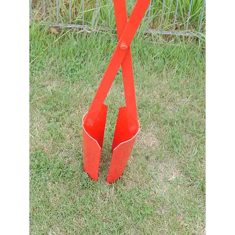 Erdlochausheber aus Stahl mit Hartholzstielen, für Erdlöcher Ø110 bis 280 mm – Bild 7