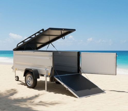 KT-EU2 & KT-EU3 TPV Böckmann | Kofferanhänger, spritzwassergeschützter Deckel !Sonderangebotspreis!☻ – Bild 3