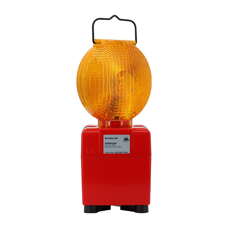 Euro Blitz LED Blitzleuchte horizont, zweiseitig gelb, Batterie- oder Akkuversion – Bild 4