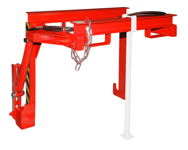 Traverse für Stapelkipper Typ BST-H 90, mit hydraulischer Kippvorrichtung, 0,90m3, 2000kg Tragfähigkeit, versch. Farben – Bild 3