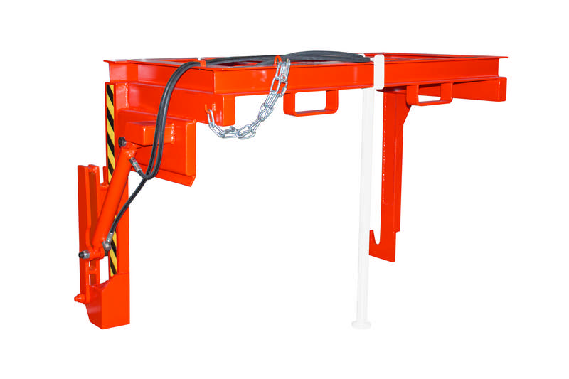 Traverse für Stapelkipper Typ BST-H 150, mit hydraulischer Kippvorrichtung, 1,50m3, 2000kg Tragfähigkeit, versch. Farben – Bild 3