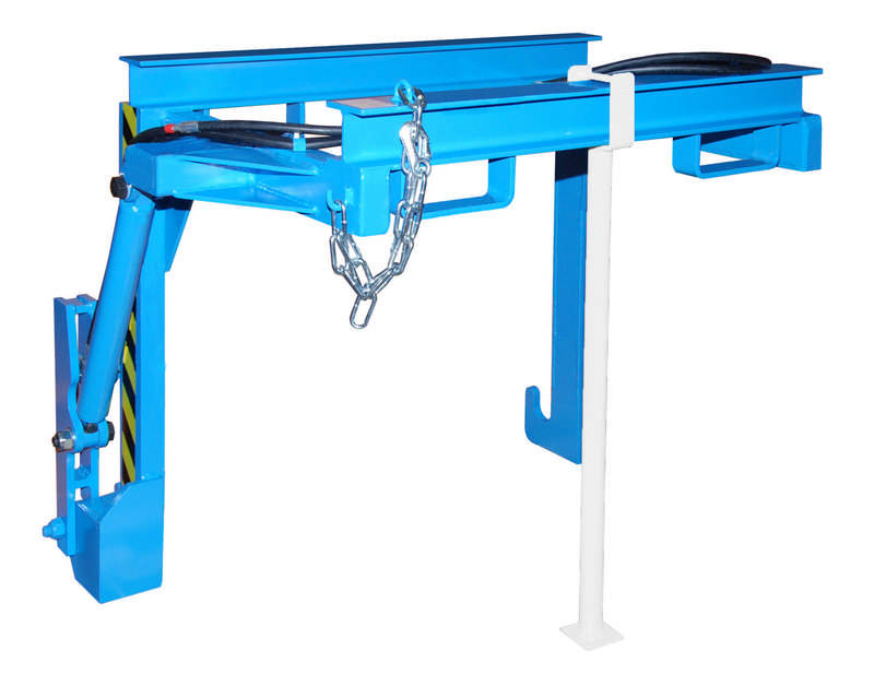 Traverse für Stapelkipper Typ BST-H 90, mit hydraulischer Kippvorrichtung, 0,90m3, 2000kg Tragfähigkeit, versch. Farben – Bild 4