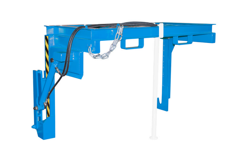 Traverse für Stapelkipper Typ BST-H 150, mit hydraulischer Kippvorrichtung, 1,50m3, 2000kg Tragfähigkeit, versch. Farben – Bild 4