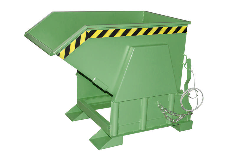 Kippbehälter Typ BK, Kippen per Seilzug, Fassungsvermögen 0,5m³ – Bild 5