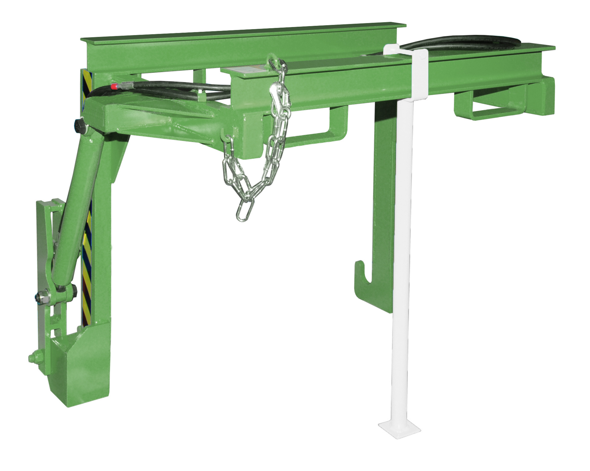 Traverse für Stapelkipper Typ BST-H 90, mit hydraulischer Kippvorrichtung, 0,90m3, 2000kg Tragfähigkeit, versch. Farben – Bild 5