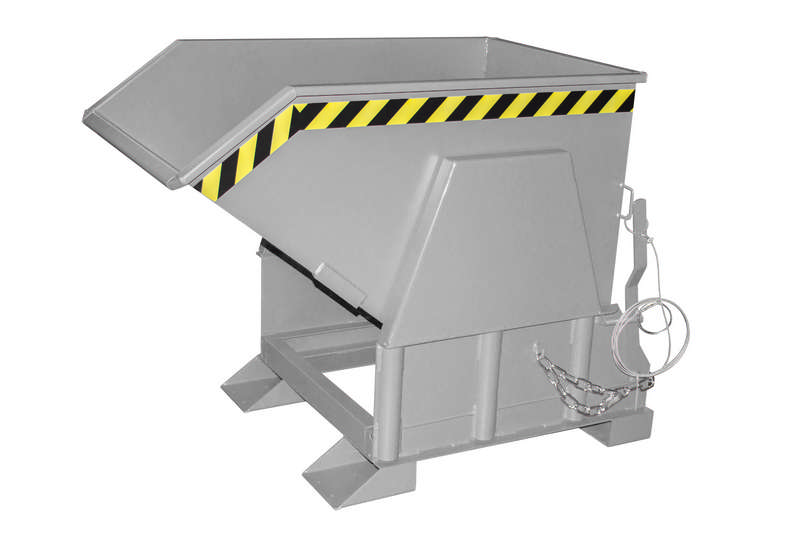 Kippbehälter Typ BK, Kippen per Seilzug, Fassungsvermögen 0,5m³ – Bild 6
