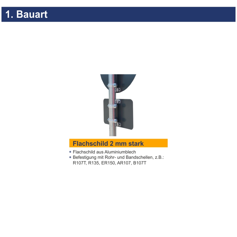 Hinweisschild mit Sondertext – Bild 3