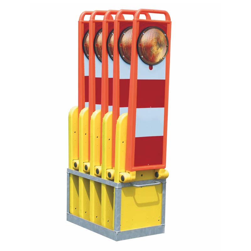 Transport- und Lagerbox für 5 Klappbaken oder Vario-Schilderständer von horizont – Bild 3