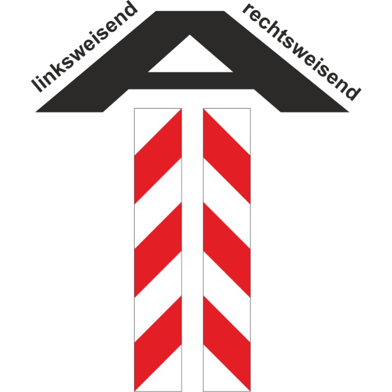 KFZ-Warnmarkierung magnetisch, Rot-Weiß RA2, 8 Zuschnitte 141 x 282 mm – Bild 9