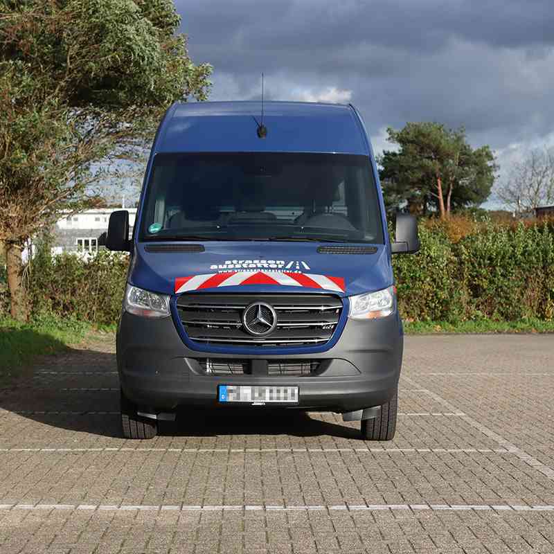 KFZ-Warnmarkierung magnetisch, Rot-Weiß RA2, 8 Zuschnitte 141 x 282 mm – Bild 6