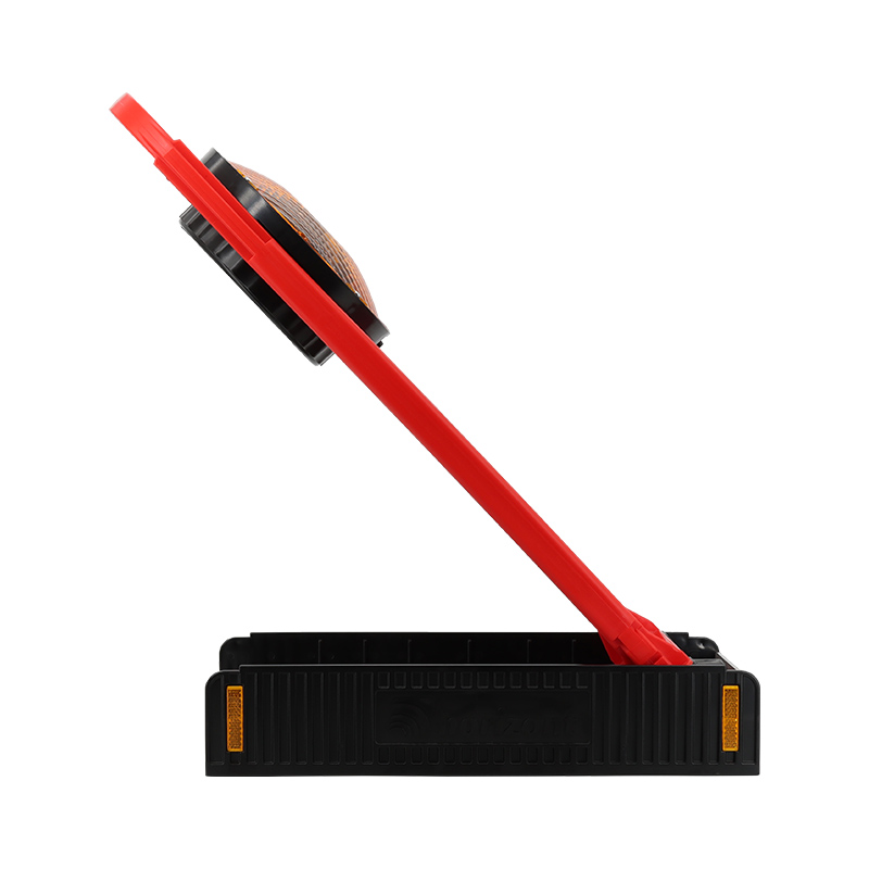 Klappbake FlashMax Stack Synchro horizont, stapelbar, LED Blitz 1seitig gelb, Lauflichtanlage – Bild 4