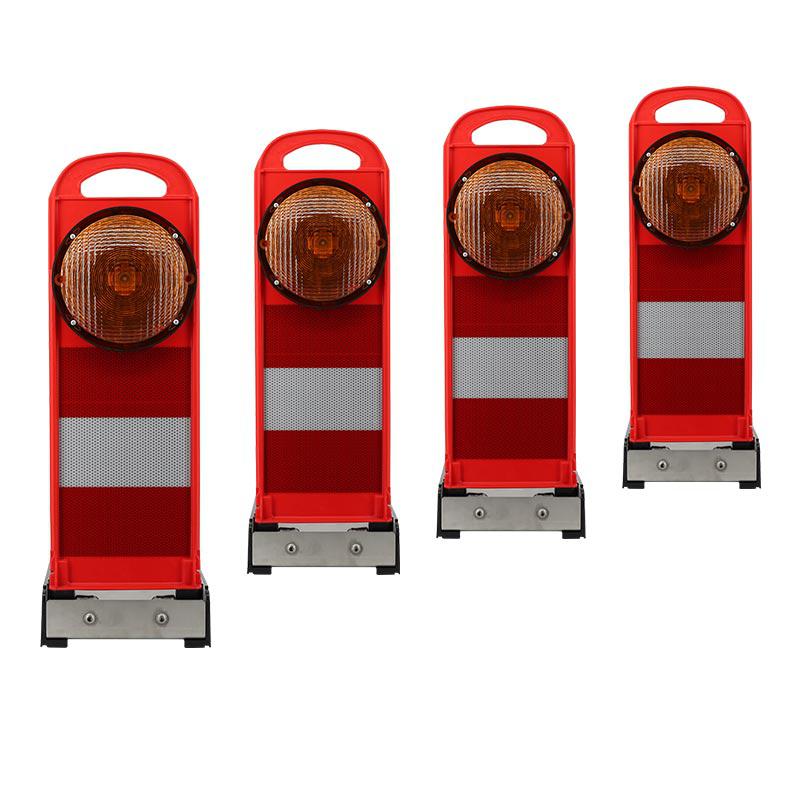 Klappbake FlashMax Stack Synchro horizont, stapelbar, LED Blitz 1seitig gelb, Lauflichtanlage