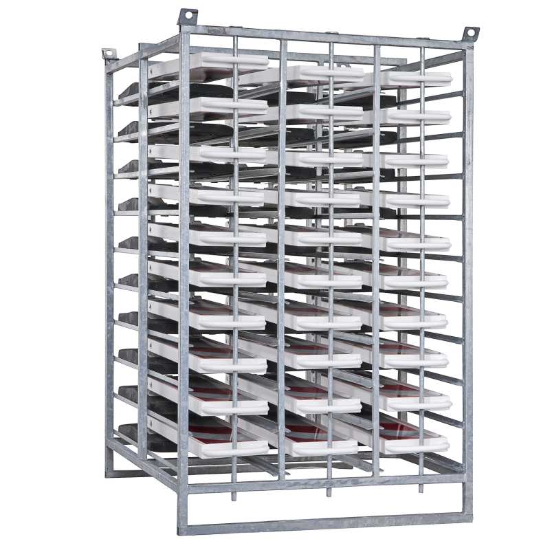 Lager- und Transportgestell für 30 Klappbaken von WEMAS – Bild 3