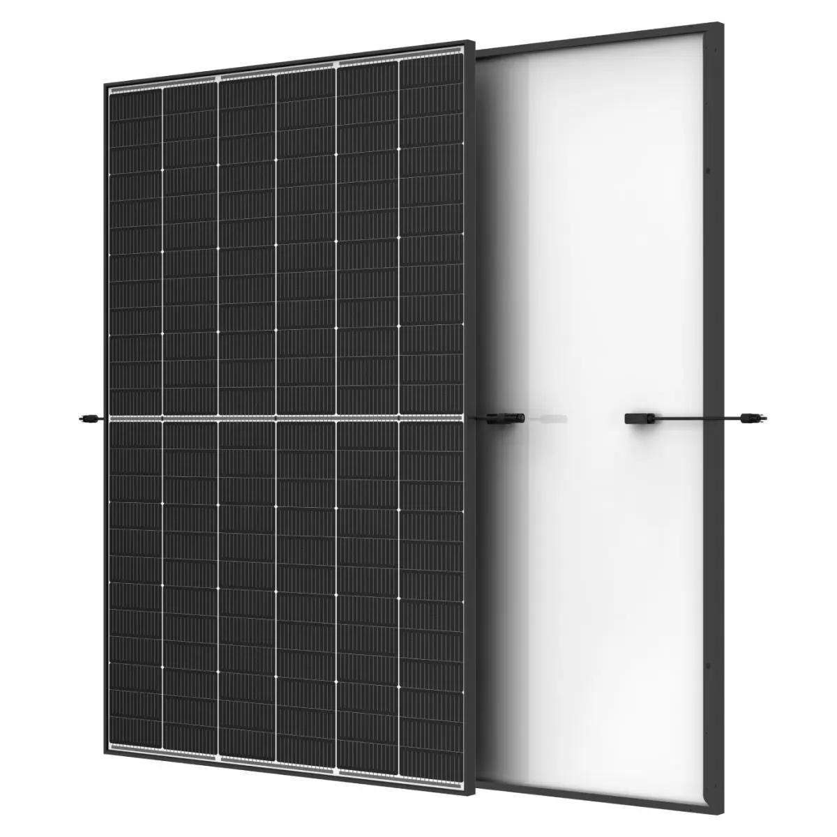 Trina TSM-460-NEG9R.28 Vertex S+ N-Type Dual Glass 460 Wp – Triple-Cut 1.500 V Schwarzer Rahmen PV Modul – Bild 3