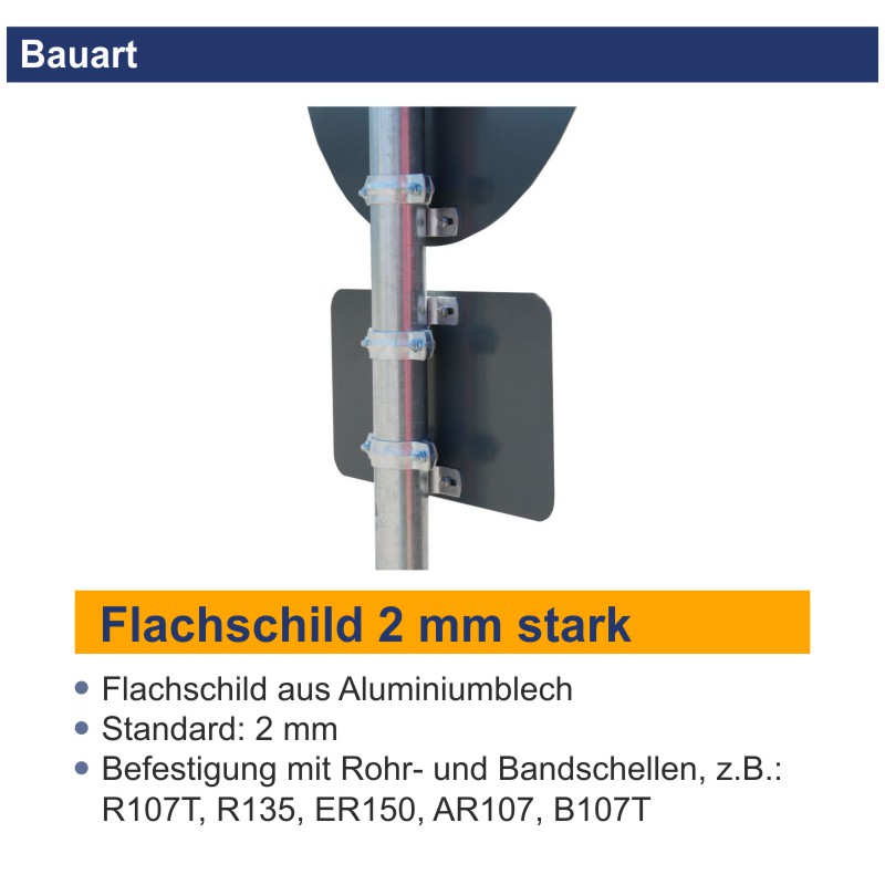 Parkplatzschild Text: Mitarbeiter – Bild 3