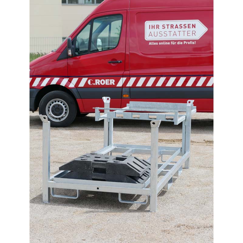 Schaftrohr-Adaptierung für bis zu 20 Schaftrohre, Aufsatz für Transporttraverse 3B214 – Bild 3