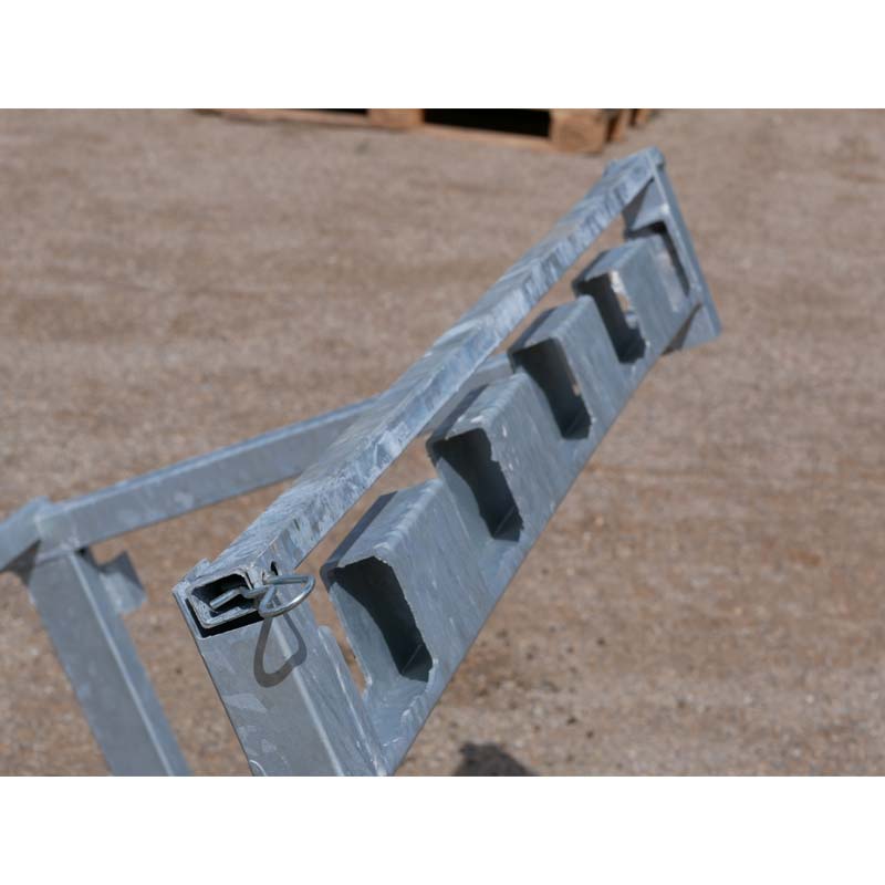 Schaftrohr-Adaptierung für bis zu 20 Schaftrohre, Aufsatz für Transporttraverse 3B214 – Bild 7