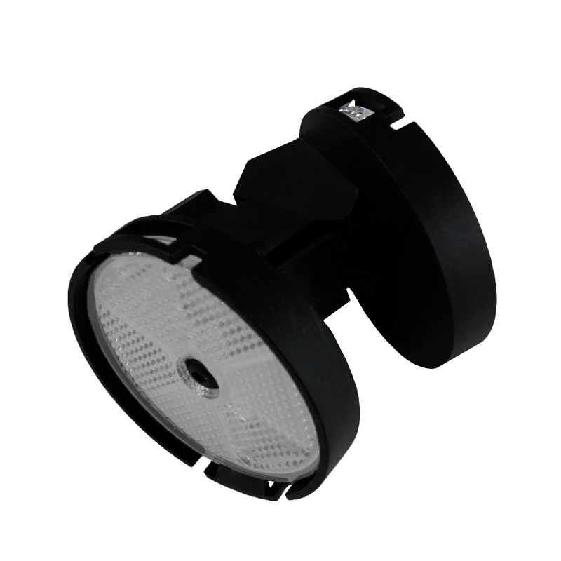 Schutzplanken-Reflektoren Ø 60 mm aus Kunststoff in Rot und Weiß – Bild 3