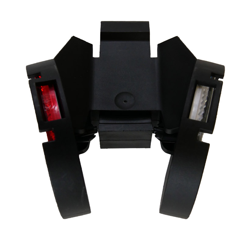 Schutzplanken-Reflektoren Ø 60 mm aus Kunststoff in Rot und Weiß – Bild 4