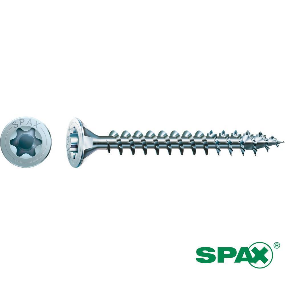 SPAX Schrauben verzinkt TORX TX-15 Senkkopf 3,5 x 16 mm 200 Stück