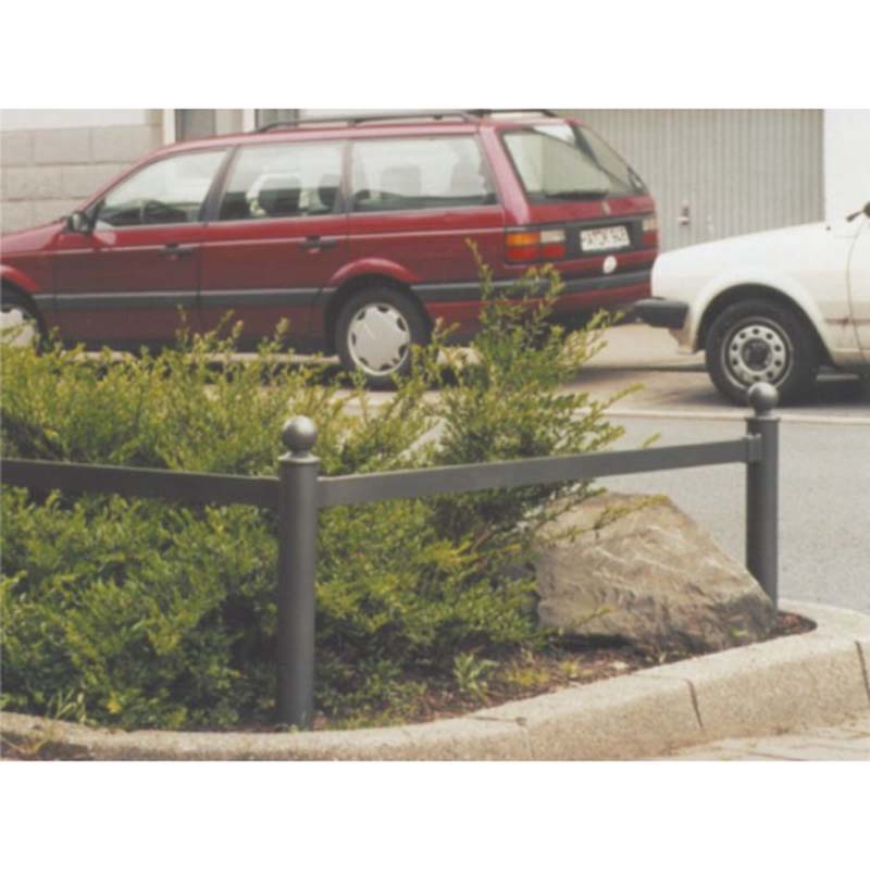 Querholm aus Flachstahl für Rabattengeländer, 1000, 1500 oder 2000 mm Länge